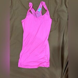Pink Athletic Tank Top
